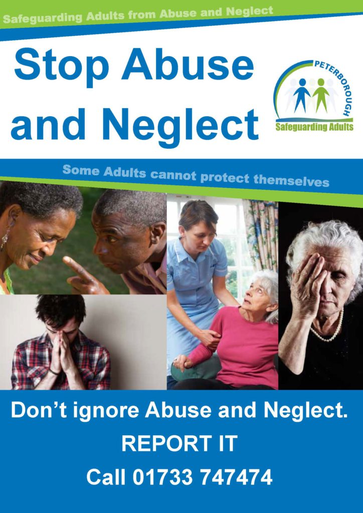 Safeguarding Adults Poster Cambridgeshire And Peterborough 