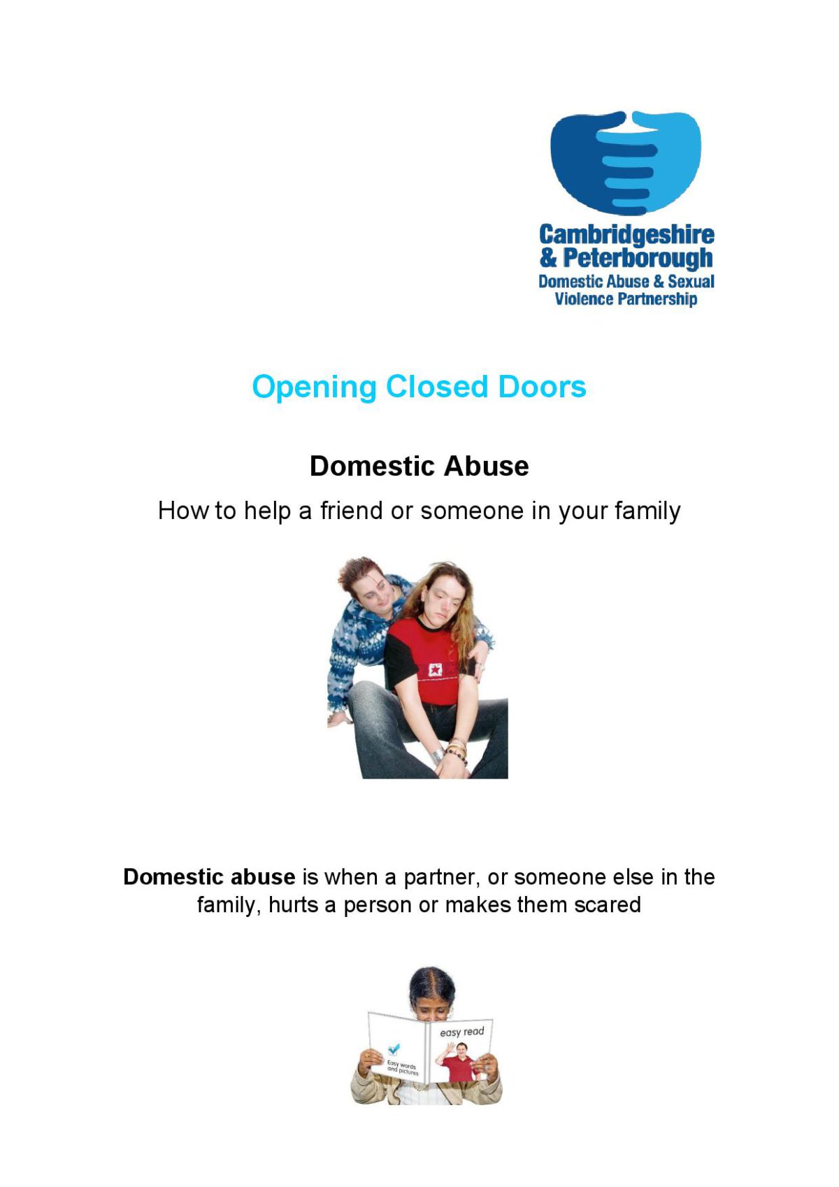 Domestic Abuse | Cambridgeshire and Peterborough Safeguarding ...