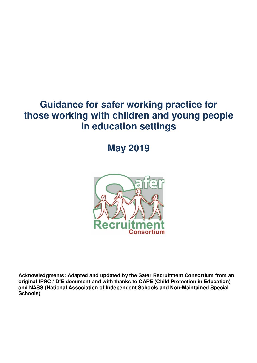 guidance-for-safer-working-practice-for-those-working-with-children-and