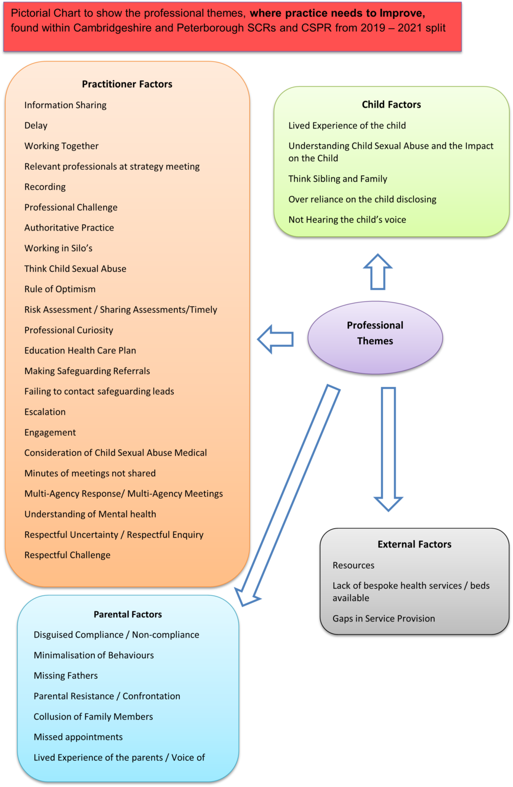 Findings From A Thematic Review Of The Child Parental And Professional 