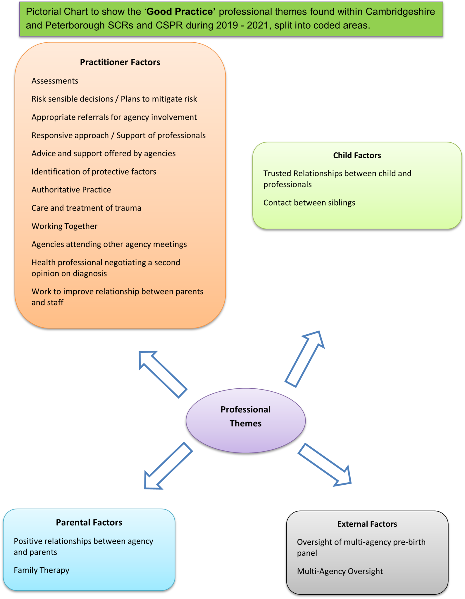 Findings From A Thematic Review Of The Child Parental And Professional Themes Found Within Case 